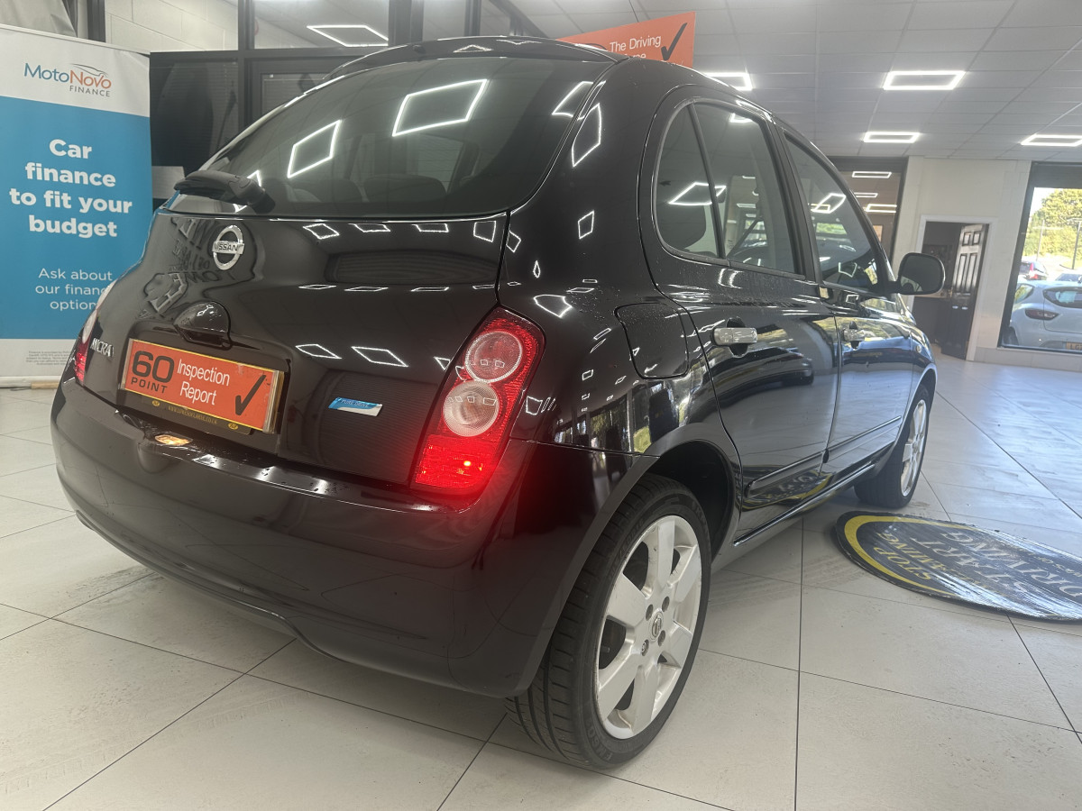 2010 NISSAN MICRA 1.2 N-TEC with SAT NAV — MOTd UNTIL 1st OCT 2027