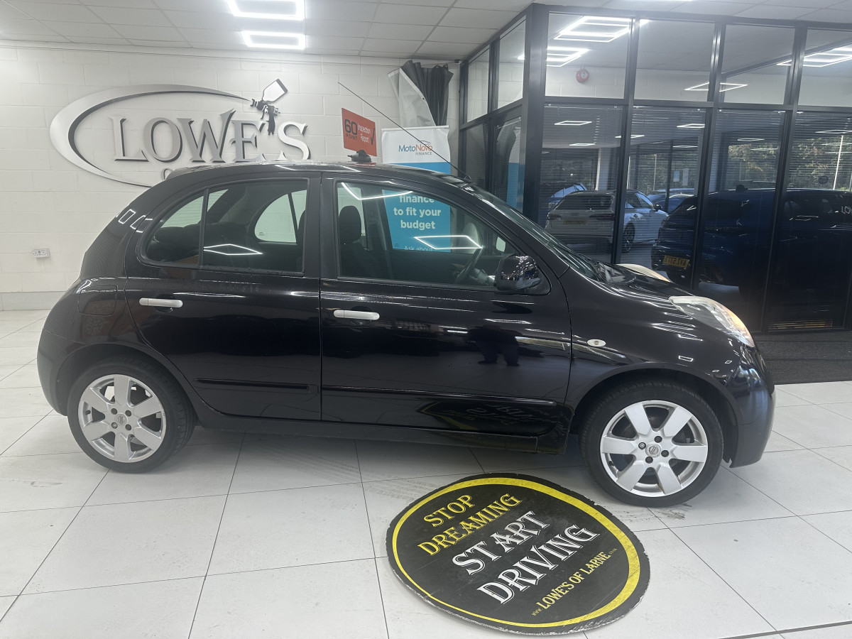 2010 NISSAN MICRA 1.2 N-TEC with SAT NAV — MOTd UNTIL 1st OCT 2027