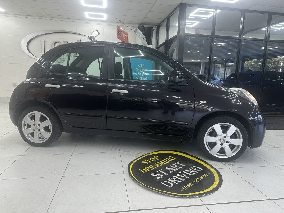 2010 NISSAN MICRA 1.2 N-TEC with SAT NAV — MOTd UNTIL 1st OCT 2027